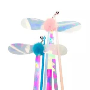 고양이 롱필름 밍크 날개 스틱 1P 사냥 막대 장난감 필름밍크스틱 (WEDECF4)