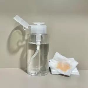 투명 네일 디스펜서 펌핑 공병 200ml (WF042AE)