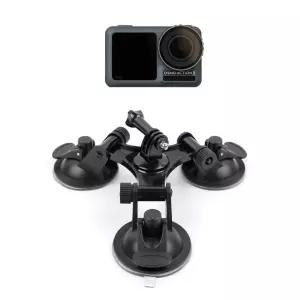 68mm 3구 흡착 유리 마운트 자동차 dji 오즈모 액션캠 호환 (W3F0DD8)