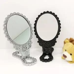러블리 플라워 공주 탁상거울 손거울(mini) 미니손거울 플라워거울 (W40CB52)
