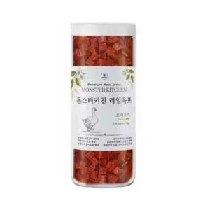 고품질 큐브형 소프트 육포 애견 칭찬 훈련 간식 오리 1kg (WE7022A)
