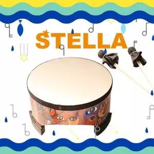 (STELLA 스텔라)악기 핸드드럼+스틱2 (10개 묶음)
