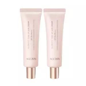 AGE20S 글로우 핏 톤업 선크림 50ml x 2개
