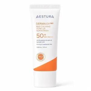에스트라 더마UV365 레드진정 톤업 선크림 40ml 2개