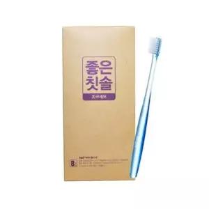 좋은칫솔 극세모 8입 칫솔 미세모 부드러운 어금니 치간