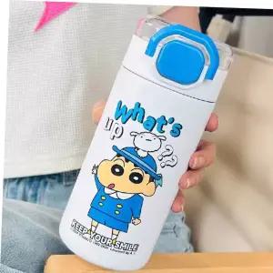 짱구 컬러풀 560ml 빨대 화이트 텀블러