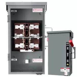 POOAMY 200A 수동 발전기 이송 스위치 120/240볼트 가정용 48000W 헤비 듀티 실외 및 실내용 이중 투척