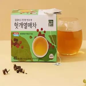 루리점빵 헛개열매차 티백 40개입 아침차 차티백 맛있는티