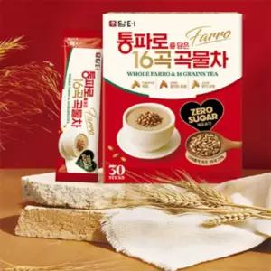 루리점빵 담터차 통파로를 담은 16곡 곡물차 30개입 식사대용쉐이크 아침대용쉐이크 파로음료