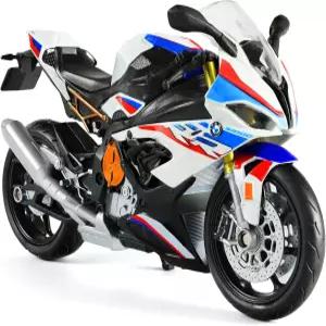 BMW S1000RR 1 12 오토바이 모델 장난감 플라스틱으로 주조된 금속 다이캐스트 성인용 미니 모토 수집품