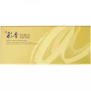 채향 동양화 물감 동양화재료 서예용품 15ml 12색 민화물감 봉채 분채