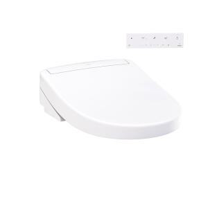 TOTO WASHLET S5 전자 비데 변기 지팡이 온수, 면 T 시트, - 청소, 순간 EWATER+ 및 SW3445#01 PR 원형, 화이트