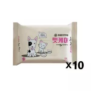 고품질 아이러브 펫케어 물티슈 20매 (피톤치드) X10 크리너 (WB9F3DE)