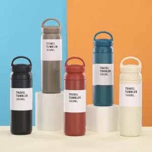 스텐 텀블러 보온 보냉 500ml 휴대용 스테인리스 템블러 가벼운 여행용 고급스런 보냉병