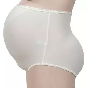 산모 속옷 스킨톤 복부이중 임신 팬티 임신부팬티