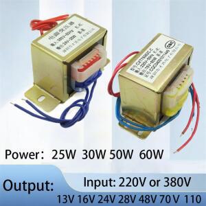 다운트랜스 25W 30W 50W 60W 80W 변압기 /이중 16V 24V 110V 70V 출력 220V380V 48V AC 13V 28V