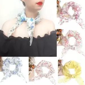 신상추가 다양한 디자인 제작 쿨 텐셀 인견 쁘띠 삼각 여름 스카프 요즘 최고인기