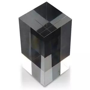 [하프클럽/]투명 아크릴 진열대 사각 큐브 스틱 50x50x100 전시