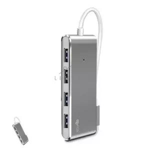 ( )C타입 4포트 허브 멀티usb허브 usbc허브 휴대용허브 usb3.0멀티허브 usb멀티허브