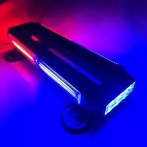 우리파파 12v 24v LED 자석 싸이키 농기계 실리콘 방수처리 경광등 STR-02