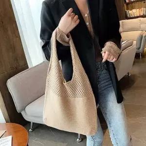 여름 니트 가방 메쉬 숄더 에코백 쇼핑 캐주얼백