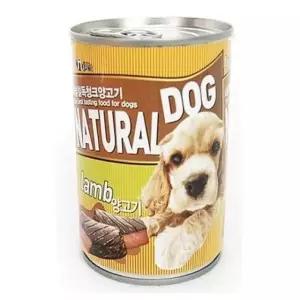강아지 양고기캔 400g 습식 소프트 영양 간식 사료 애견간식 (WE9090D)