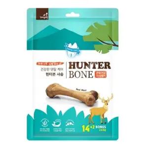 강아지 덴탈케어껌 사슴 16P 오래먹는 간식 구강관리 애견영양간식 (WE9090B)