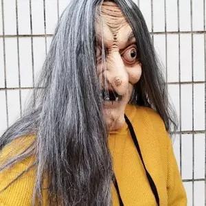 마녀 라텍스 가면 동물가면 할로윈용품 행사용품 가면마스크 연극소품 (WE9341B)