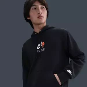 NSW 클럽 남성 플리스 풀오버 후디 HV1392-010