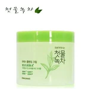 과일나라 첫물녹차 프레시 클렌징 크림 300g-WFOIQUU