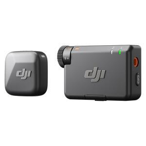 DJI 마이크 미니(1 TX + 1 RX) 폰 /카메라 /안드로이드 /초경량 디테일이 풍부한 오디오 노이즈 캔슬링 자동 제한 브이로그 스트리밍 400M 전송용 무선 라발리에
