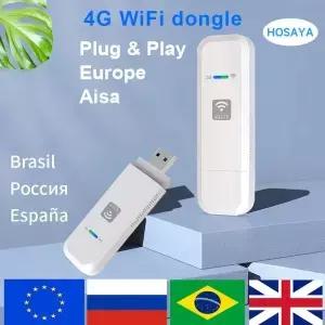 HOSAYA LDW931 4G WiFi 라우터 나노 SIM 카드 휴대용 LTE USB 모뎀 포켓 핫스팟 10 사용자 동글