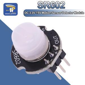 MH-SR602 미니 모션 센서 감지기 모듈 SR602 초전기 적외선 PIR 키트 Arduino Diy 용 감각 스위치 브래킷 (