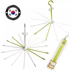국산 원형 반달형 빨래건조대 1인가구 세탁물 빨래 (W73825E)