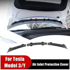 자동차 후드 씰링 스트립 방수 공기 흡입구 보닛 커버 전면 섀시 가드 보호대 Tesla Model 3 Y 용 액세서리
