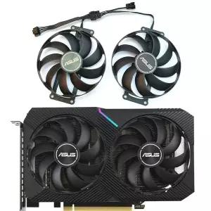 CF9010U12S T 129215 SU RTX 3060TI 소형 GPU 팬 ASUS RTX 3060TI 3060 3050 RX 6500XT 6400 비디오 카드
