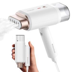 의류용 뉴비일러 스팀기, 수평 및 수직 스팀이 포함된 1200W 여행용 2단계 스팀, 드라이 다림질, 접이식, 1.5파운드 가볍게, 180ml 휴대용 패브릭 주름 제거기(120V