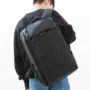 대학생 직장인 사무용가방 백팩 심플 블랙 멀티수납