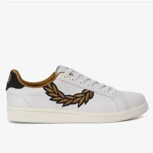 프레드페리 FRED PERRY 남성용 스니커즈 B721 레더브랜디드 SFPM2438312X622525636