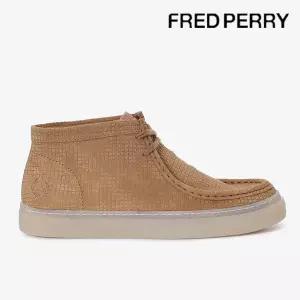 프레드페리 도슨 미드 그리드 스웨이드 FRED PERRY 남성 슈즈 SFPM23363056442525619