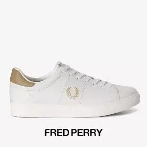 프레드페리 데일리 남녀 레더 스니커즈 New Spencer Leather SFPU23143341622523620