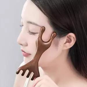 두피마사지기 괄사 마사지 빗 두피 얼굴 괄사기 마사지기 DD-13015