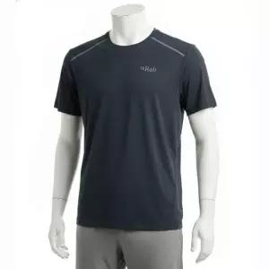 랩 MUST IT_ RAB 포스 티 FORCE TEE 등산 반팔 기능성 속건 티셔츠 QBL-05-BEL