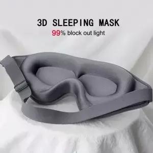 3D 수면 마스크 눈가리개 보조 소프트 메모리 폼 페이스 섀도 99 블록아웃 라이트 Slaapmasker 커버 패치