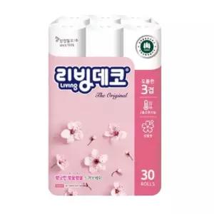 무형광리빙롤휴지30개입 리빙데코