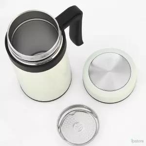 라프샵 보온컵 보냉컵 손잡이 텀블러 450ml 화이트