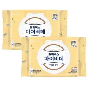 크리넥스 마이비데 키즈 40매 2팩 유치원 어린이집 배변훈련 물에녹는 비데티슈