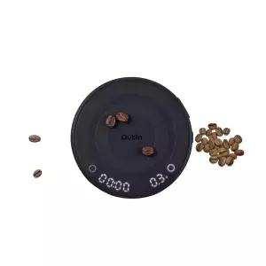 아웃인 클라로 휴대용 커피 스케일 에스프레소 2kg/0.1g 정확한 측정 위에 붓기 다양한 모드 타이머 기능