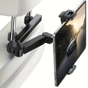 범용 자동차 태블릿 홀더 iPad Air Mini Pro 4-13 인치 360 회전 후면 베개 전화 클램프 스탠드 용 뒷좌석