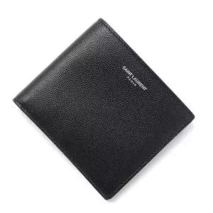 생로랑 MUST IT_SAINT LAURENT 26SS 실버로고 반지갑 396307 BTY0N 1000)